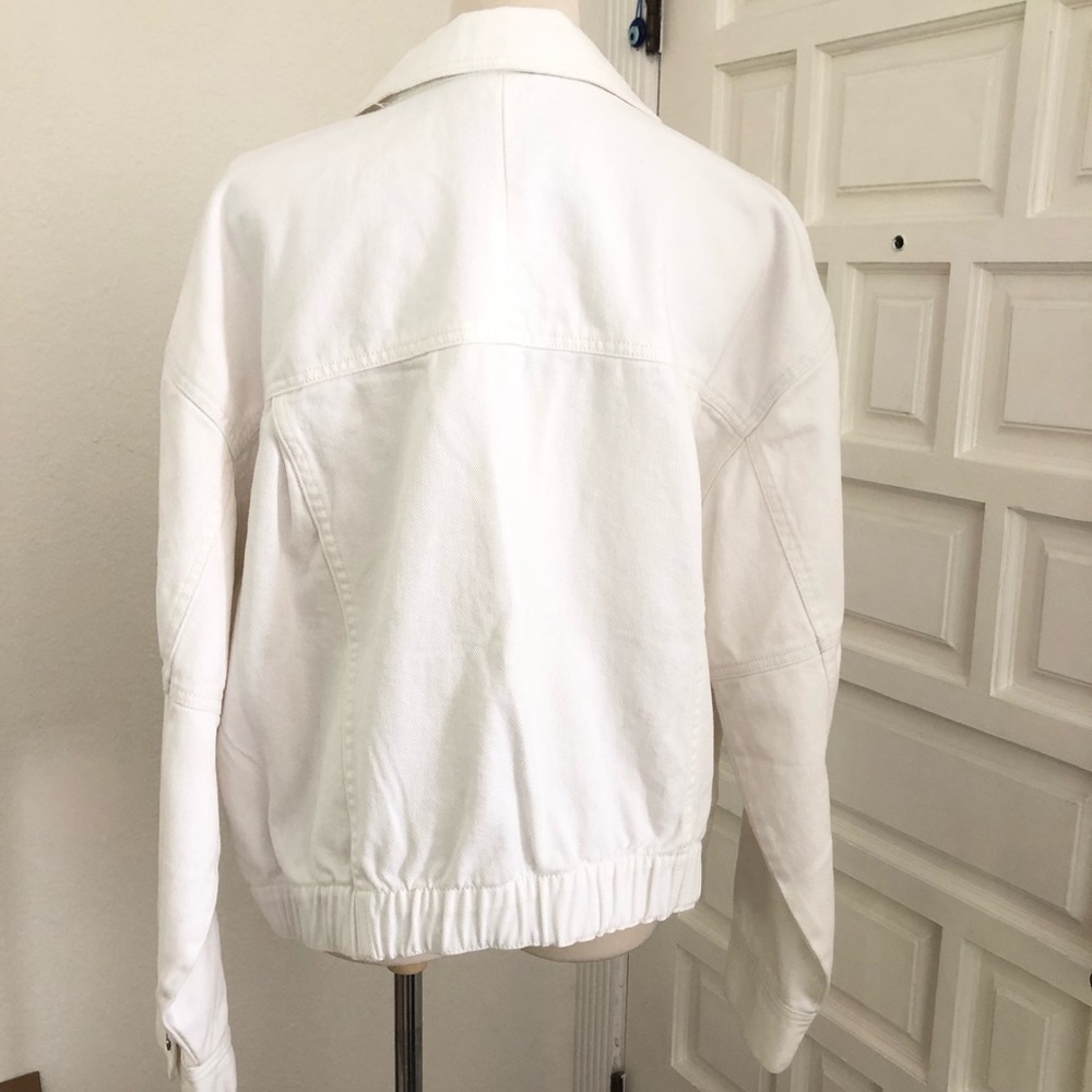 NWT Scotch & Soda 100% Cotton Off-White Denim Jacket XL - Picture 7 of 13
